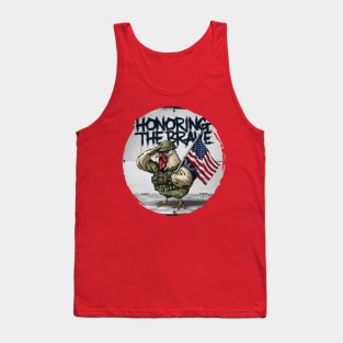 Chicken USA Flag Memoria independence Veteran 4th of July Day UNISEX t-shirt Celebration Tank Top